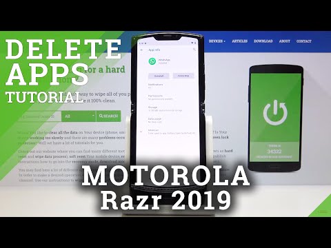 How to Uninstall Apps in MOTOROLA Razr (2019) – Delete Applications