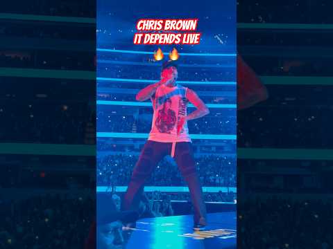 Chris Brown “It Depends” Live Breezy Bowl LA #breezy