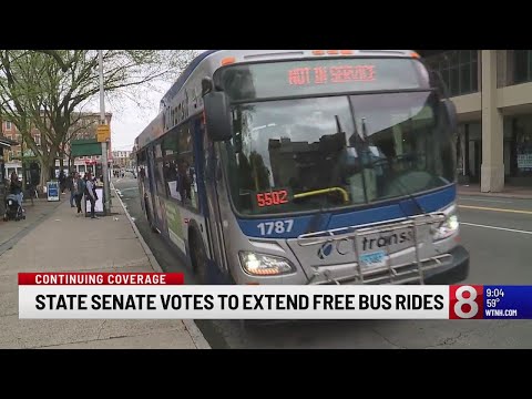 Senado vota para estender viagens gratuitas de ônibus