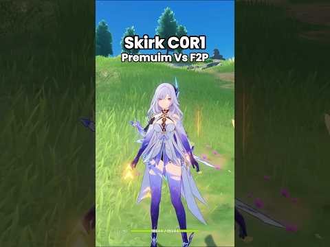 Skirk Premium Vs F2P Teams