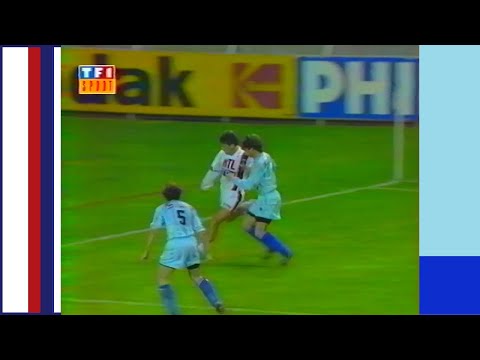1989/90, PSG / CANNES - Division 1, J29 - Résumé Telefoot TF1