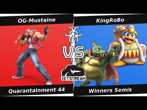 Quarantainment 44 Winners Semis - OG-Mustaine (Terry) Vs. KingRoBo (King DDD, K. Rool) - SSBU