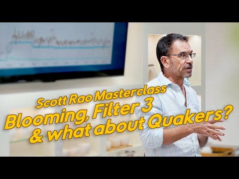 Scott Rao Masterclass on Blooming Espresso, Filter 3 & what about Quakers?