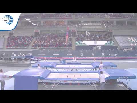 Maria Makharynskaya (BLR) - 2018 Trampoline Europeans top qualifier trampoline
