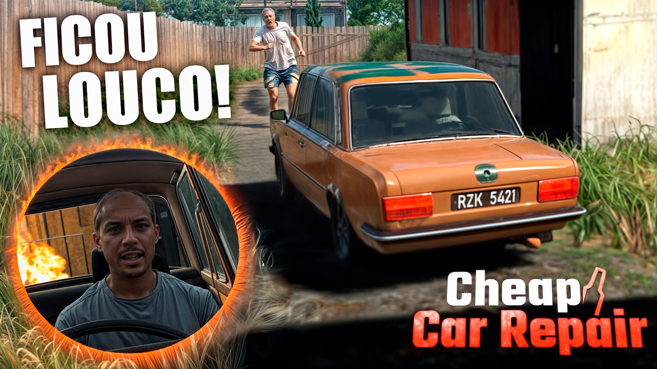Coloquei uma Batata no Escapamento do Vizinho! (Deu Ruim) - Cheap Car Repair #3