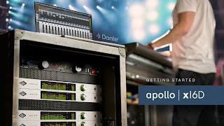 Video thumbnail for Getting Started with Apollo x16D & Dante by Universal Audio