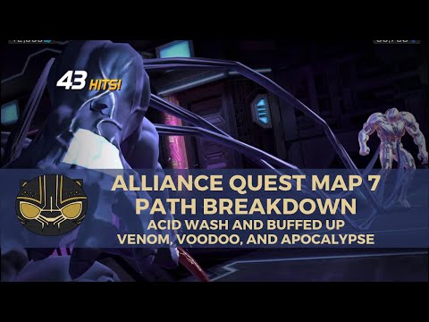 Alliance Quest Map 7 Path Breakdown Part 3: Acid Wash and Buffed Up with Power to Cower