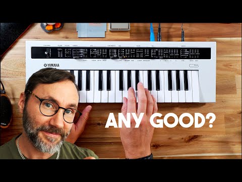 Yamaha Reface CS Mini Mobile Keyboard 2015 - Present - White image 2