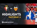 Highlights CA Osasuna vs Valencia CF (1-4)