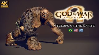 Download lagu Cyclops of the Garite | Lyrics ENG & PT - BR | God of War Ascension - Soundtrack | 4K 60FPS mp3