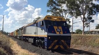 preview picture of video 'Freight in the Central West of NSW (Australia)'