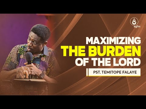 Maximizing the burden of the Lord || Pst. Tope Falaye || TPM || 19-09-2023
