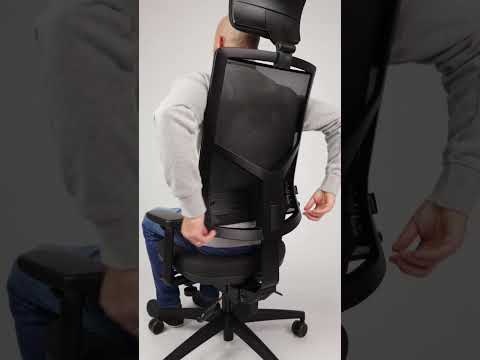 Einstellung Netzrückenlehne