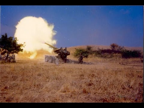 4°  REGT ARTILLERY HEAVY  SEPT 1981   155 mm LONG TOM M1A1  VIDEO CAM HD