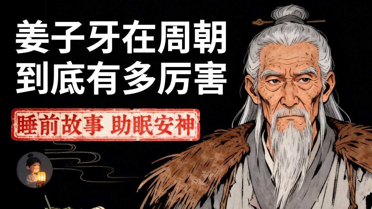 姜子牙：72岁才封神， 他的前半生到底在干嘛？ | 睡前故事，安神助眠