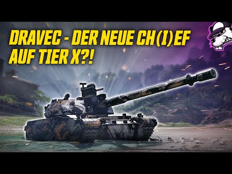 Dravec - The new CH(I)EF at Tier X?! [World of Tanks - Gameplay - German]