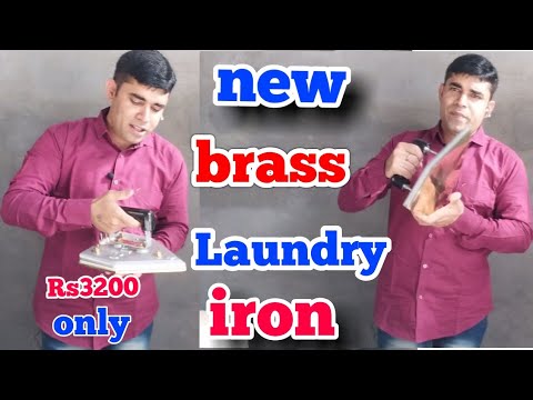 Brass iron for laundry