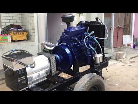 40 kva new kirloskar by crompton dg generator set/ diesel ge...