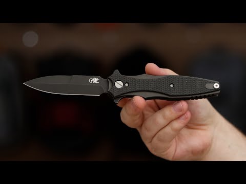Hinderer Maximus Bayonet Battle Black DLC 20CV Textured Carbon
