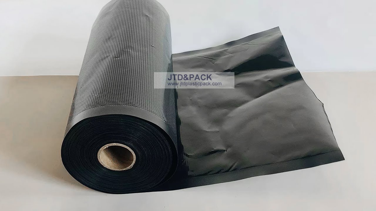 Food Vacuum Sealer Bags Rolls China's best black vacuum bag manufacturer