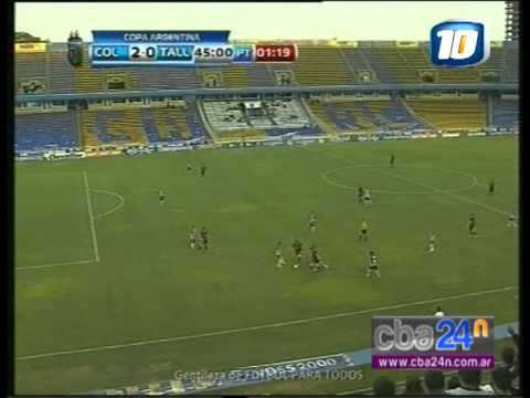 COLON 2 TALLERES 1 COPA ARGENTINA - CANAL 10 - cba24n