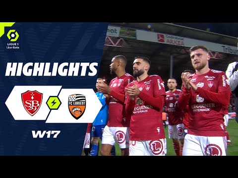 STADE BRESTOIS 29 - FC LORIENT (4 - 0) - Highlights - (SB29 - FCL) / 2023-2024