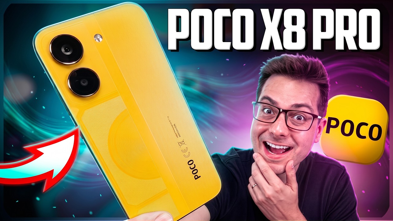 POCO X8 Pro: A Xiaomi ACERTOU nessa NOVA COR! 💛