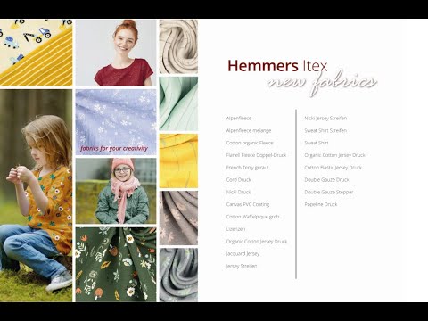 New fabrics Herbst/Winter 20/21