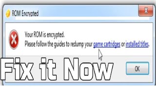 How to Fix Rom Encrypted Error on 3DS Rom for Citra Emulator