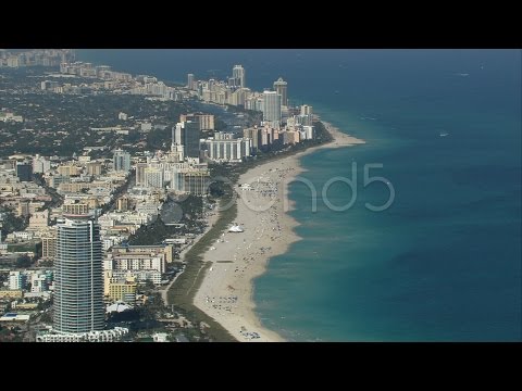 Miami Beach 10. Stock Footage