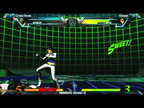 UMVC3 CrispyTacoz vs MC Kbeast |Saturday Night Snapback 5.3