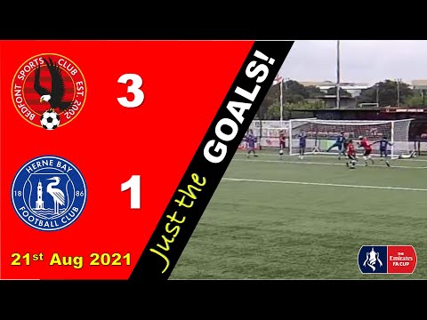 Just The Goals vrs Herne Bay FC - FA CUP