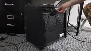 Video thumbnail for Crate GX-30M by G Sharpe
