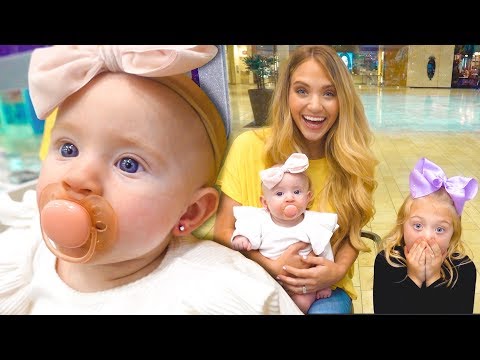 Baby Posie Gets Her Ears Pierced At 4 Months Old!!! *CUTEST VIDEO EVER* Video