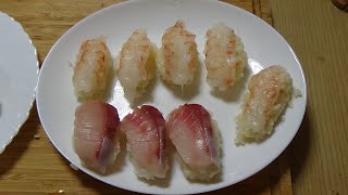 初めて寿司を作ります。　ー　ジャスパー六本指