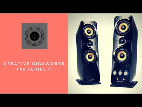 Creative Gigaworks T 40 speakers series II (Unboxing)