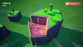 Minigolf Galaxy - Green Valley DLC Gameplay - Steam Early Acces