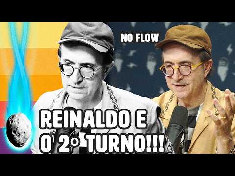 NO FLOW PODCAST, REINALDO AZEVEDO DIZ QUE LULA X FLÁVIO PODE REPETIR DILMA X AÉCIO | PLANTÃO