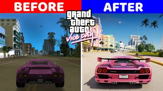 GTA Vice City With Best Ultra Realistic Graphics Mod (Installation) For Low End PC!