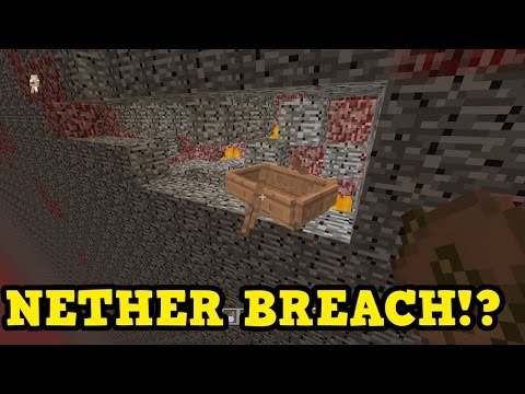Minecraft Xbox 360 / PS3 - HOLE OUT OF THE NETHER!?