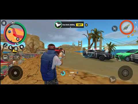 Vegas Crime Simulator #05 - Police Attack - Android Gameplay.