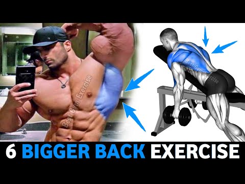 6 Exercises To Build Bigger Back
