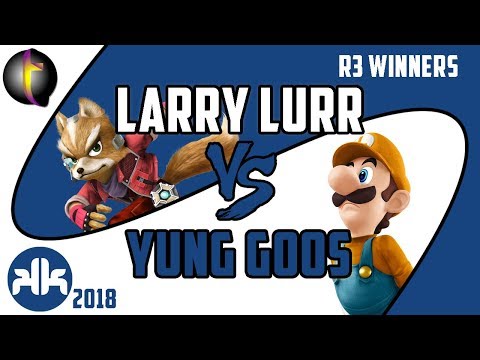 KKON18 Main Event: SSB Wii U - WR3 - Larry Lurr vs Yung Goos