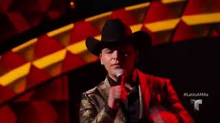 Christian Nodal : “ Probablemente “ Latin American Music Awards 2017 | LAMAS
