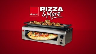 Ronco® Pizza & More™ Oven (Stainless Steel/Red)