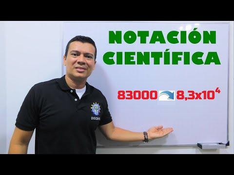 NOTACIÓN CIENTIFICA. ¿COMO PASAR UN NUMERO A NOTACIÓN CIENTIFICA? QUÍMICA CON IRWIN