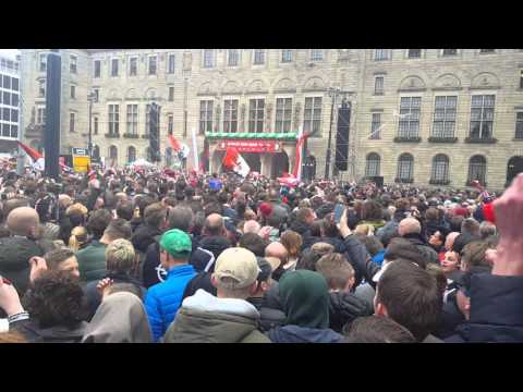 En los op Speedy Ja huldiging Feyenoord bekerwinnaar 2016