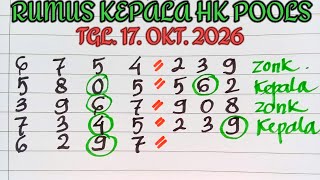 PREDIKSI HK POOLS SABTU 17 OKTOBER 2026 | RUMUS HONGKONG POOLS | BOCORAN TOGEL H