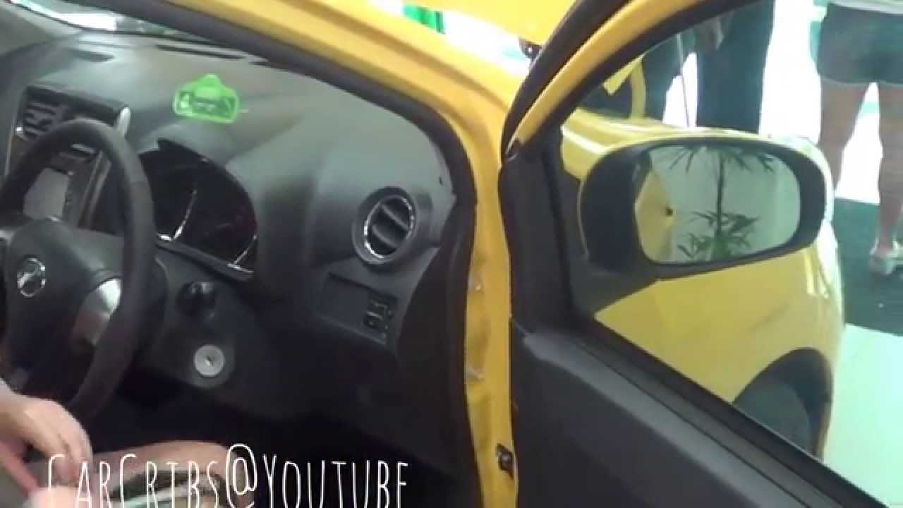 Perodua Axia Advance AT (2014) Exterior & Interior Walk Around