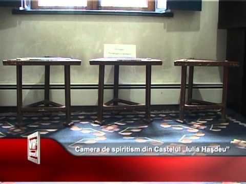 Camera de spiritism din Castelul „Iulia Haşdeu”